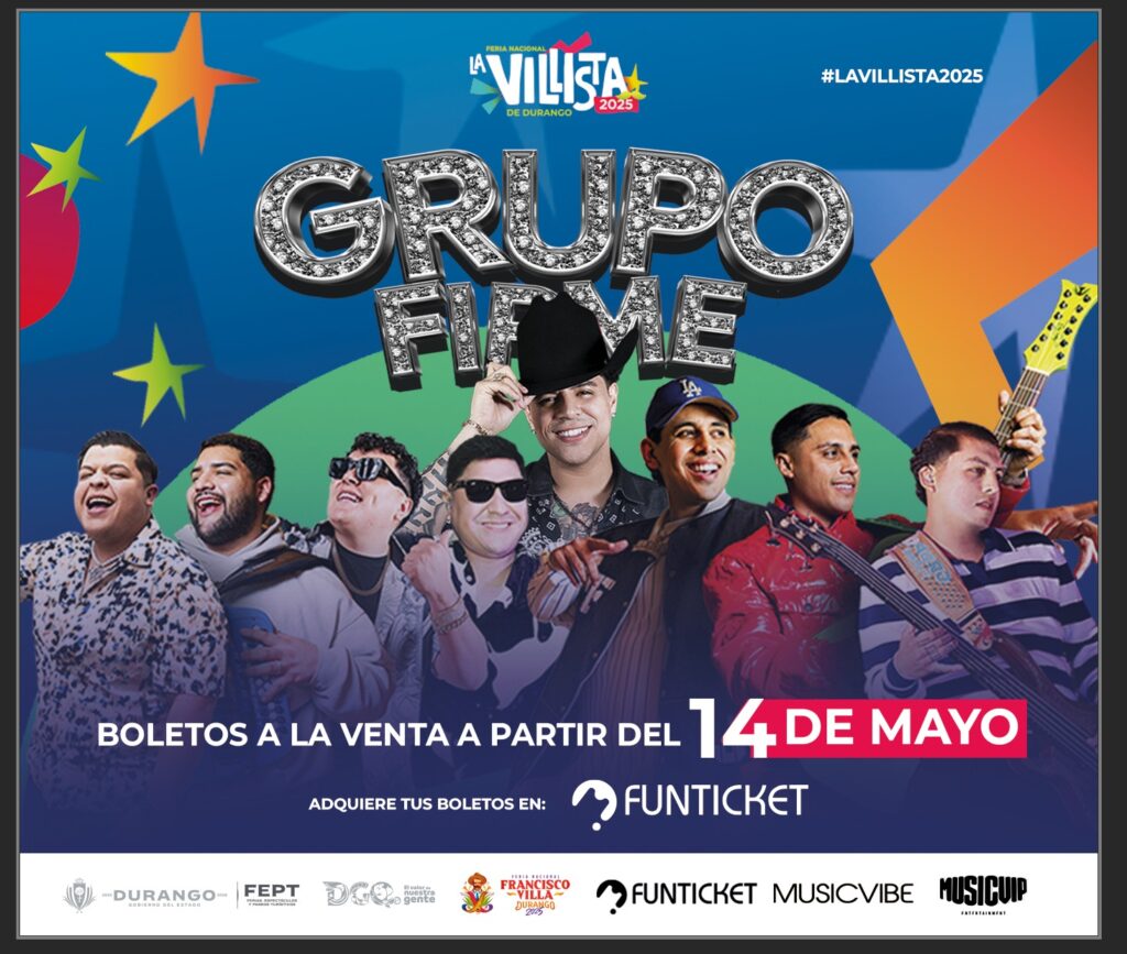 grupo firme feria durango 2025